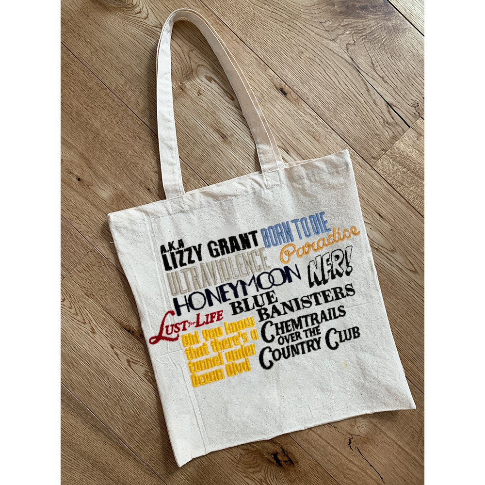 Albums Inspired Tote Bag