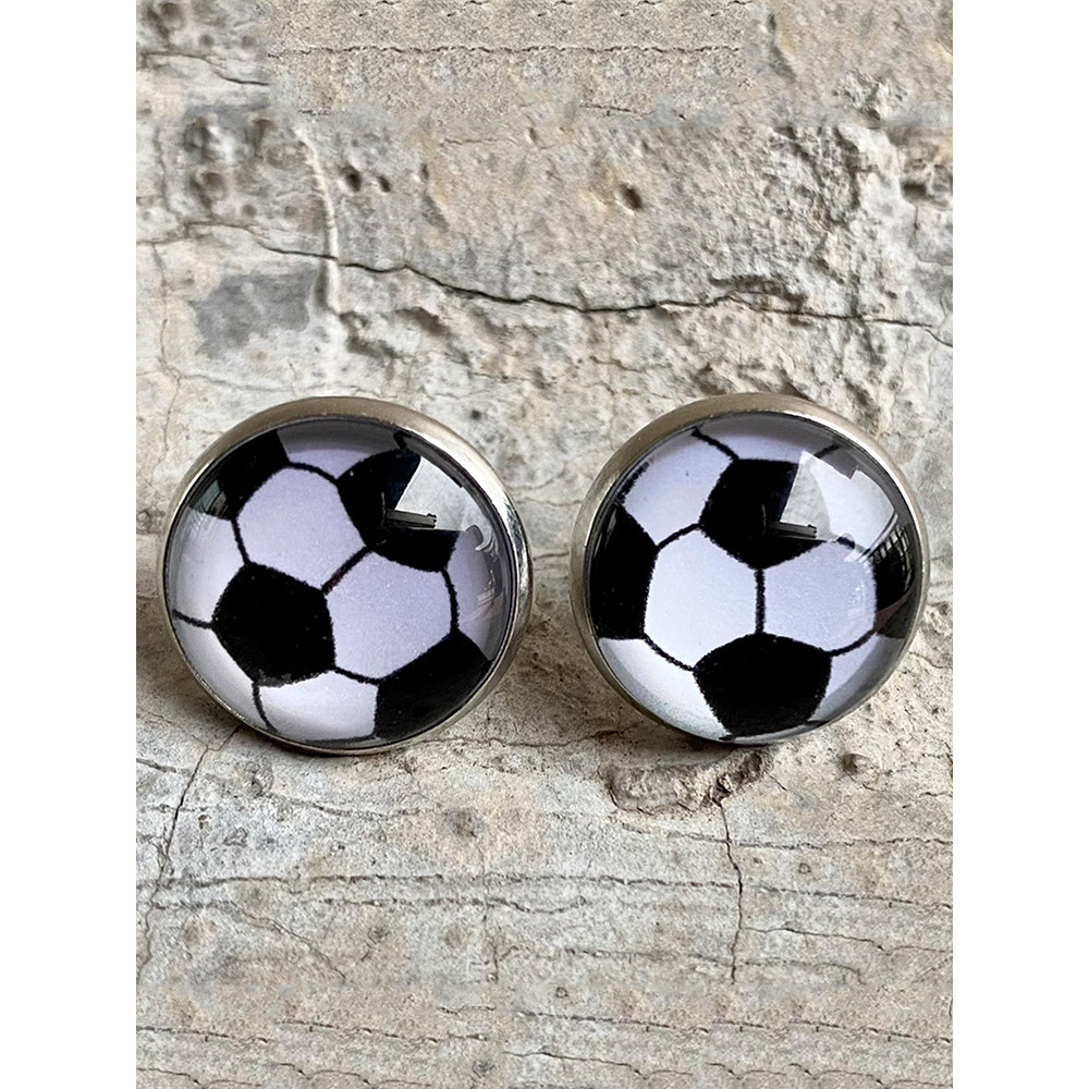 Ball Sports Lover Grass Earrings