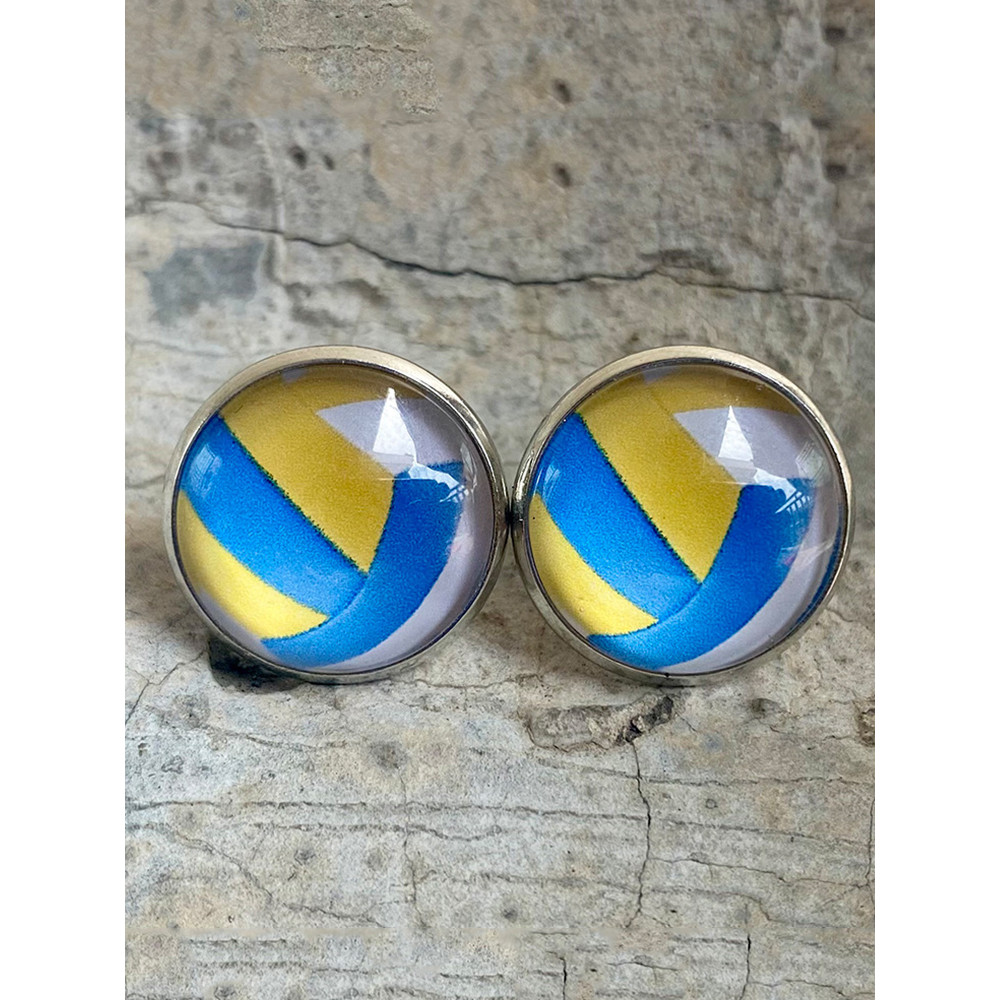 Ball Sports Lover Grass Earrings