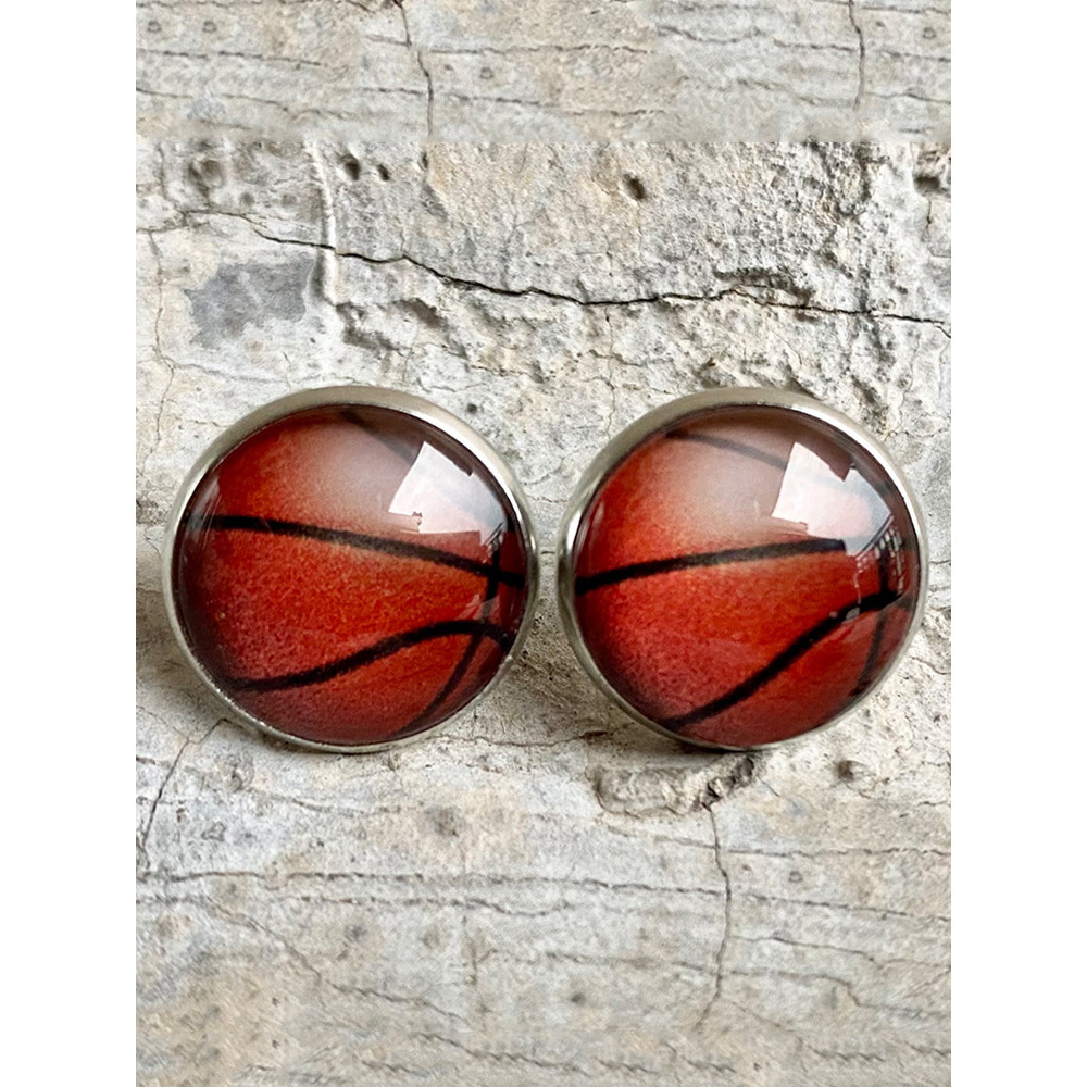 Ball Sports Lover Grass Earrings