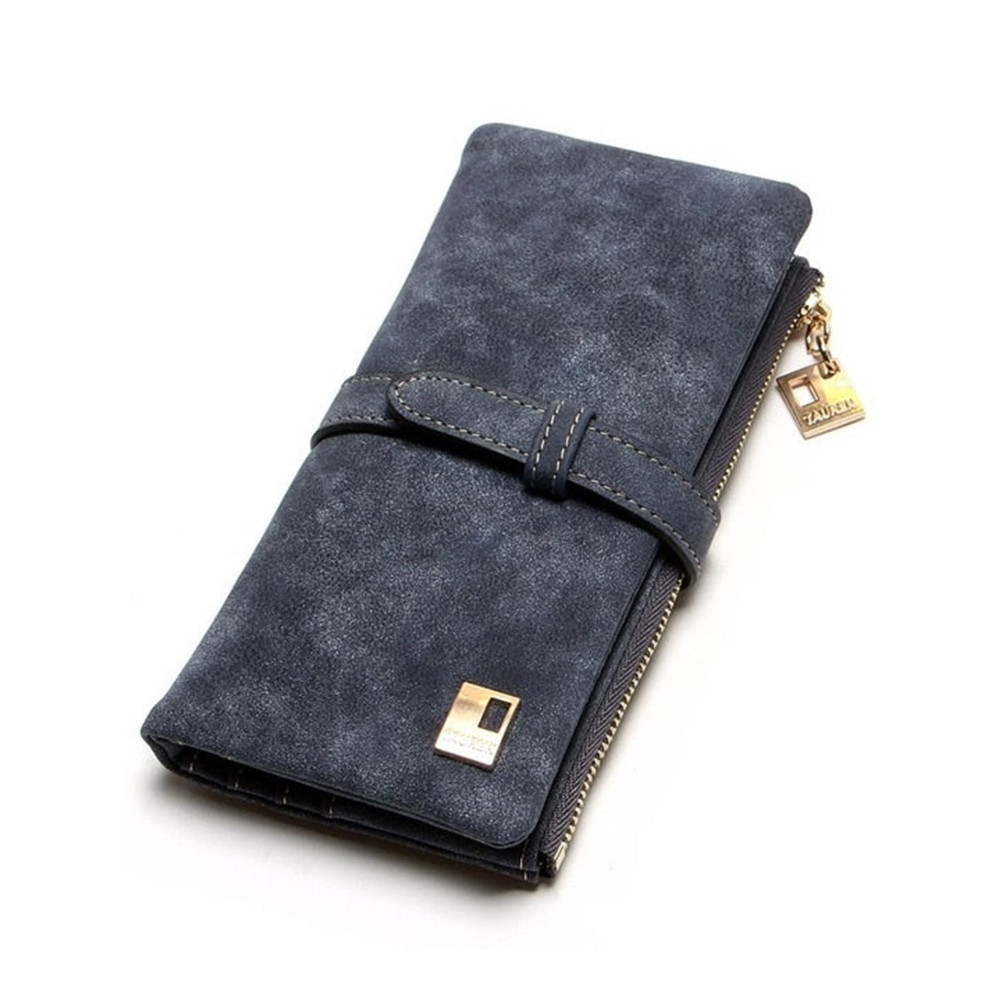 Belted Utility Matte Leather Purse