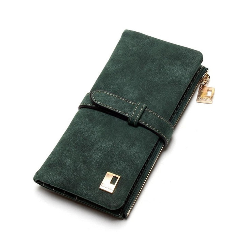Belted Utility Matte Leather Purse