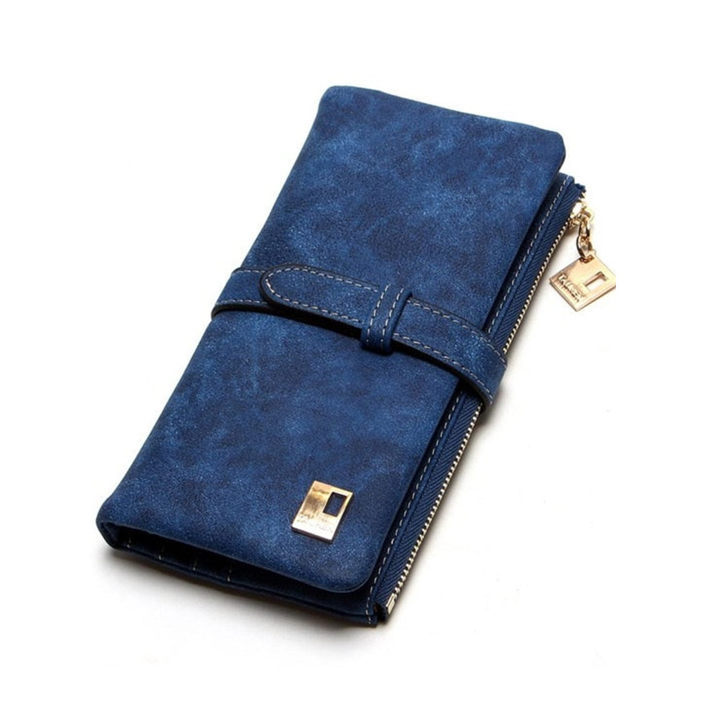 Belted Utility Matte Leather Purse