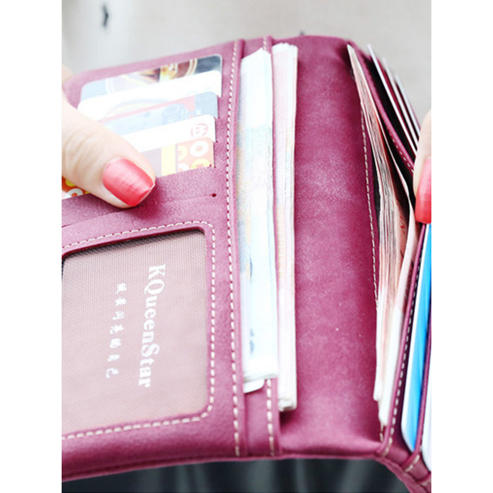 Belted Utility Matte Leather Purse