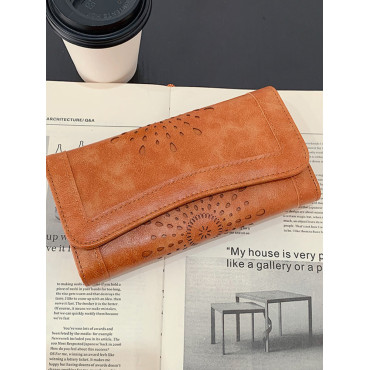 Boho Hollow Carving Utility Purse