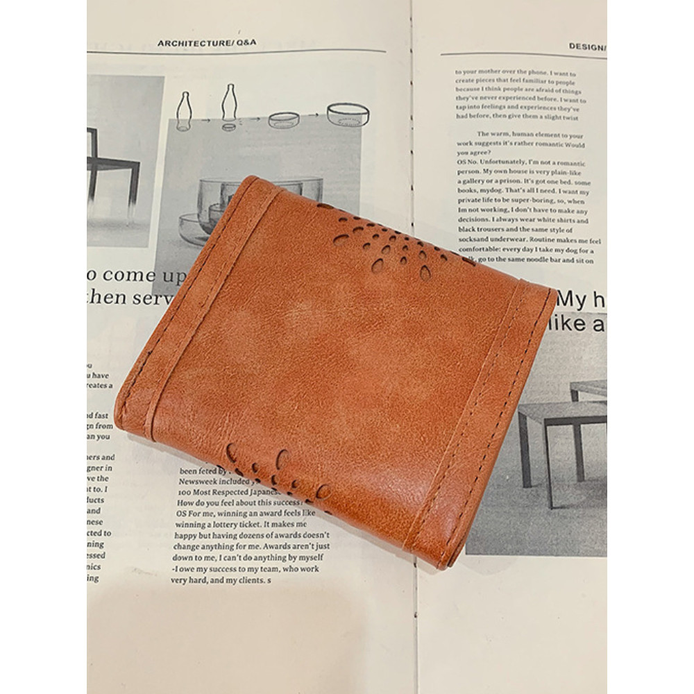 Boho Hollow Carving Utility Purse