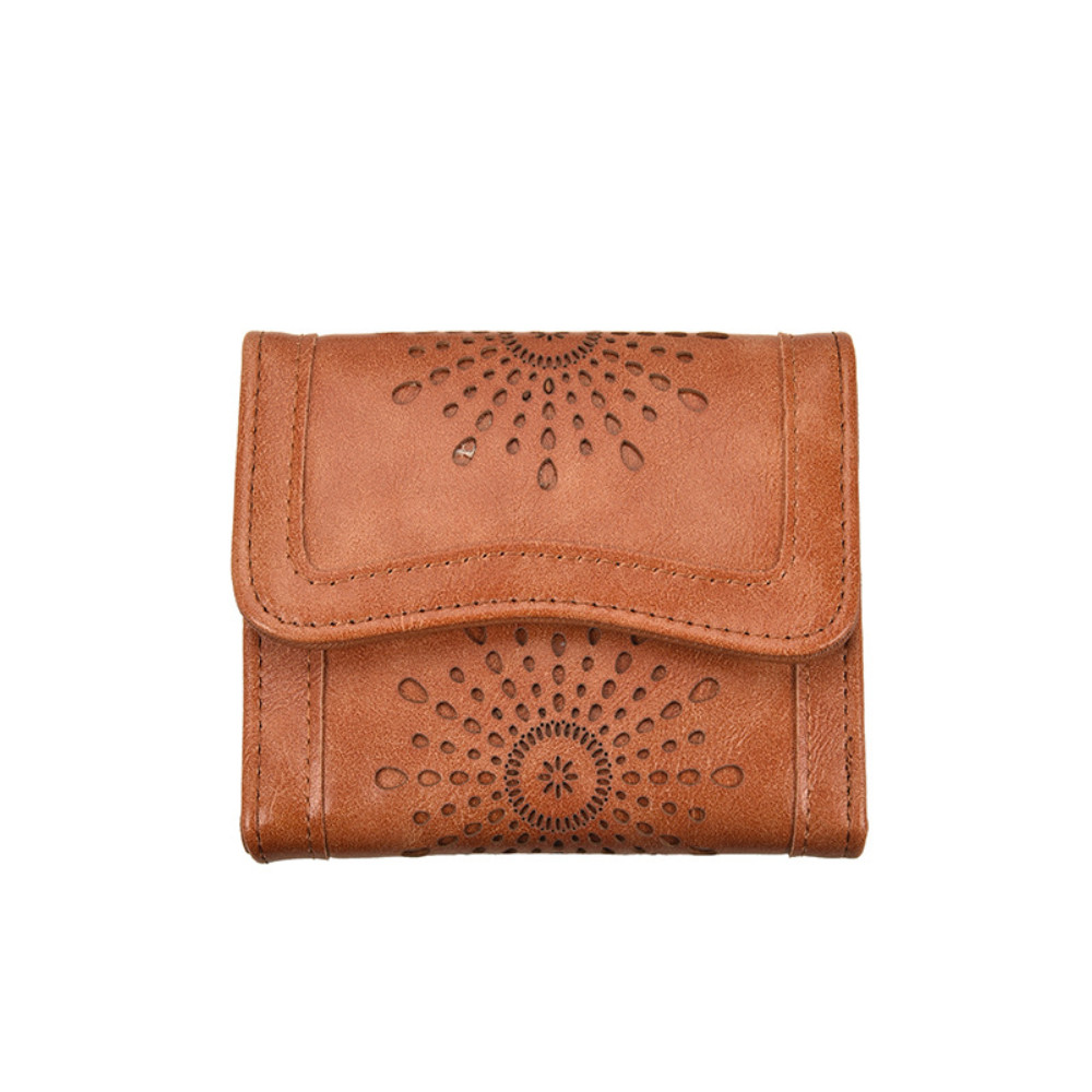 Boho Hollow Carving Utility Purse