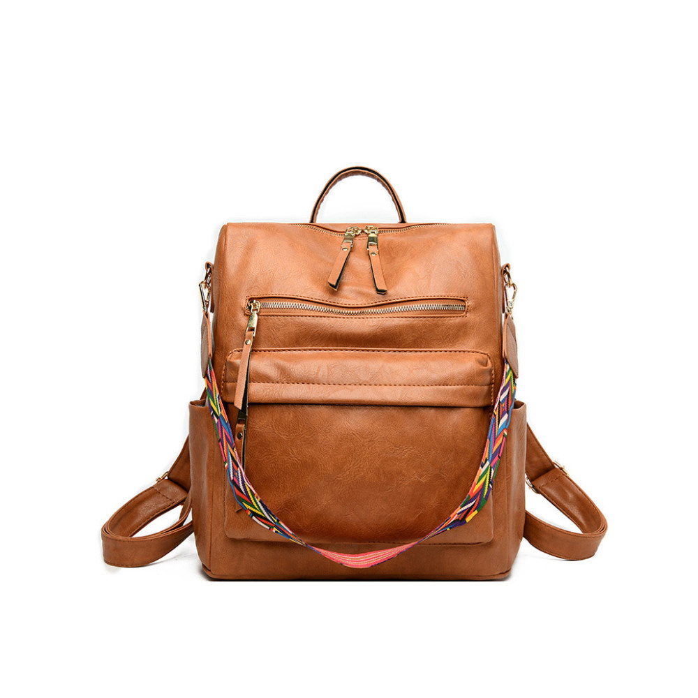Boho Strap Utility Big Backpack
