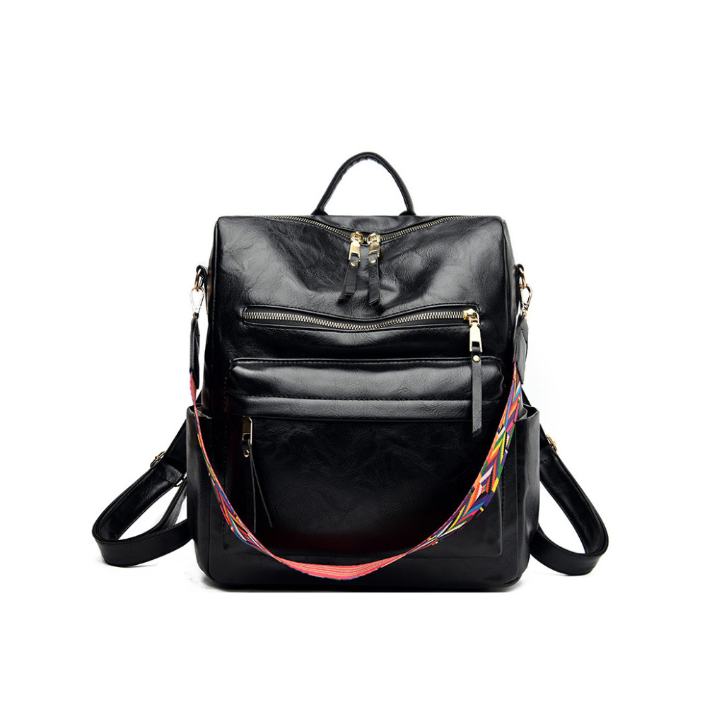 Boho Strap Utility Big Backpack