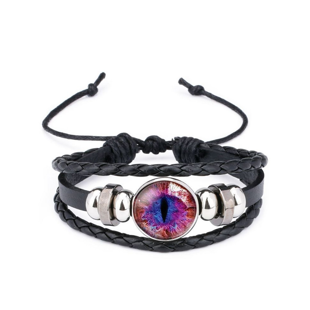 Cat Eye Inspired Woven Bracelet