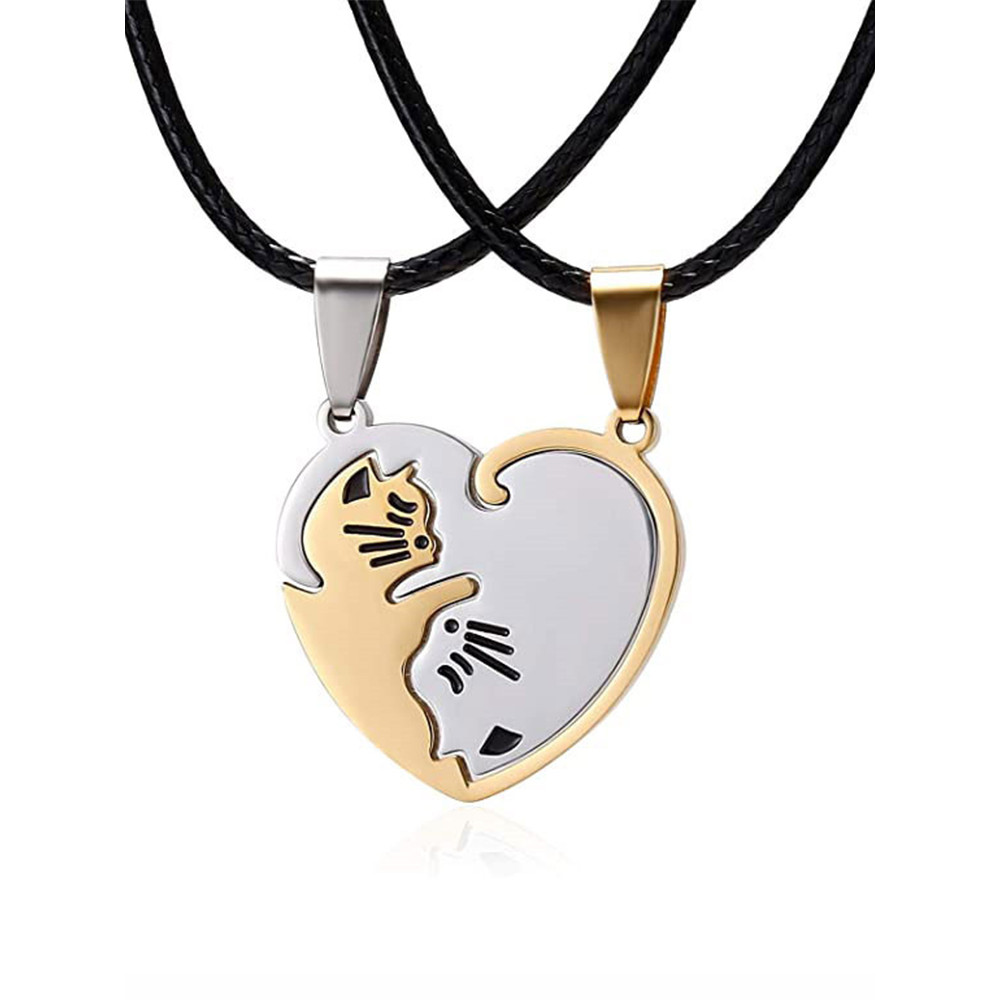 Cat Lover Titanium Steel Necklace