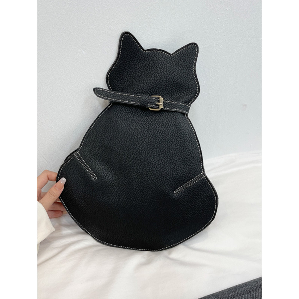 Cat Shaped Vintage Shoulder Bag