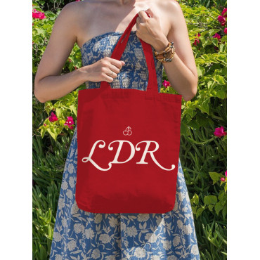 Cherry Graphic Casual Canvas Bag