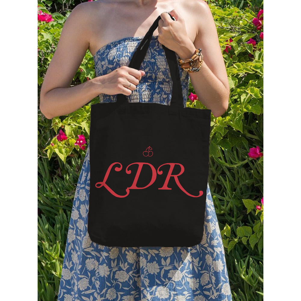Cherry Graphic Casual Canvas Bag