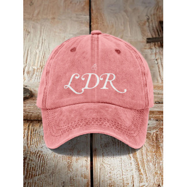 Cherry Graphic Vintage Washed Cap