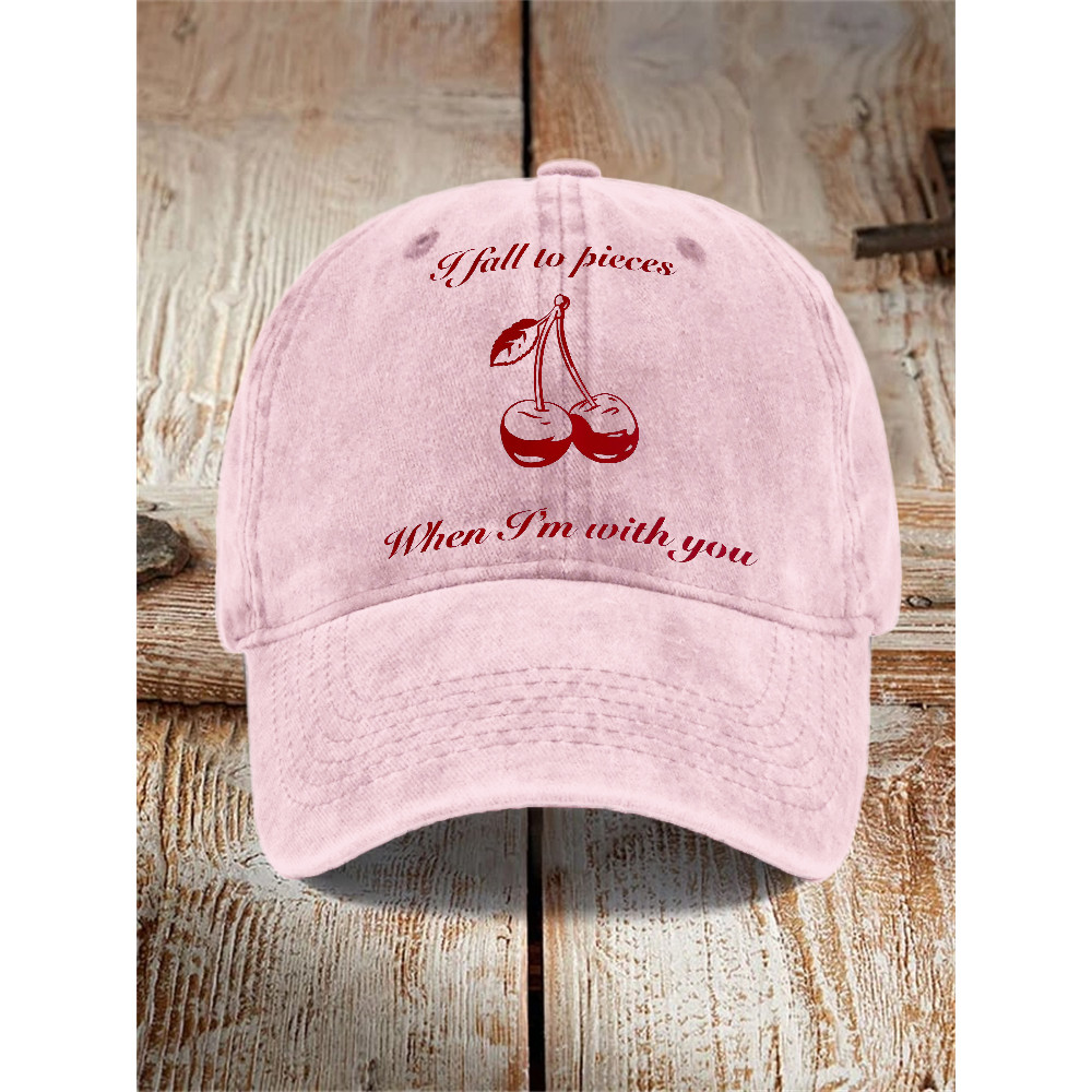 Cherry I Fall to Pieces When I'm with You Cap