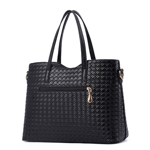 Classic Woven Leather Utility Bags Set