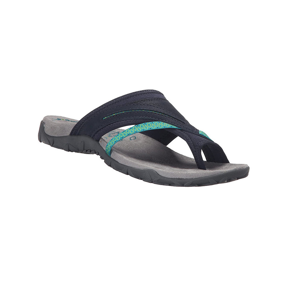 Comfort Flat Colorblock Thong Sandals
