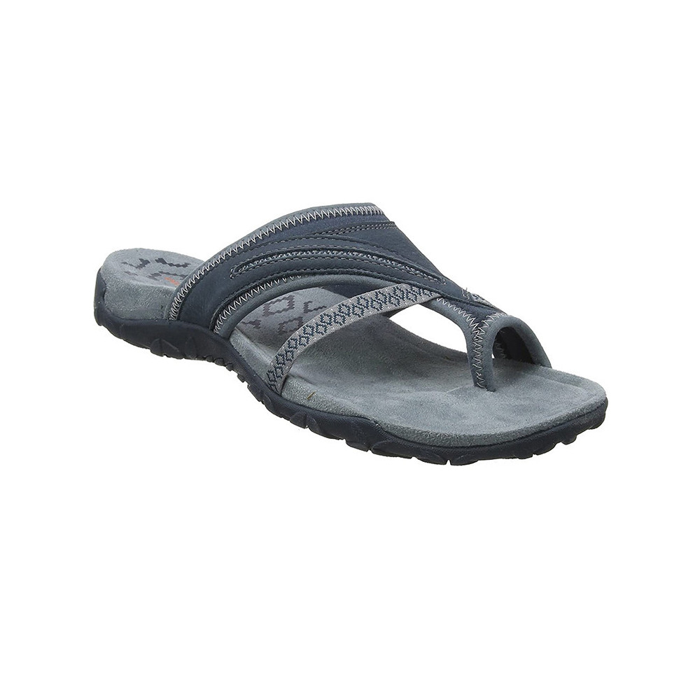 Comfort Flat Colorblock Thong Sandals