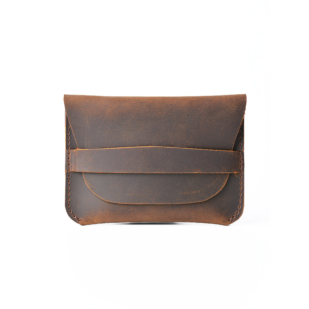 Crazy-Horse Leather Card Holder