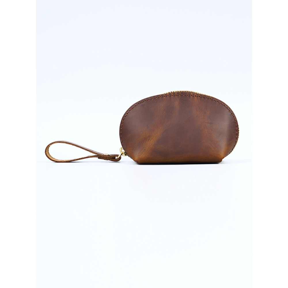 Crazy-Horse Leather Coin Bag