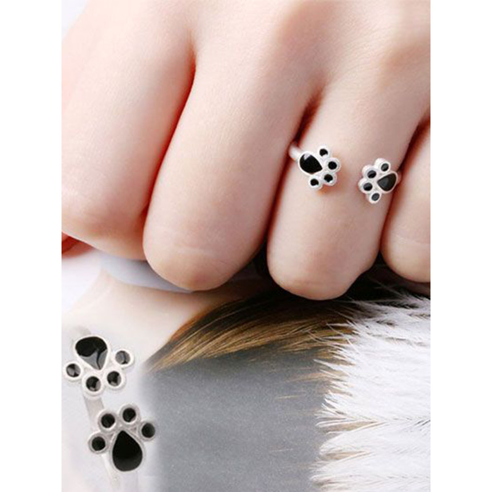 Cute And Sweet Cat Claw Ring