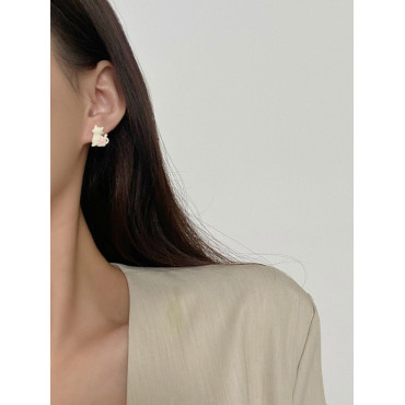 Cute Cat And Flower Series Earrings