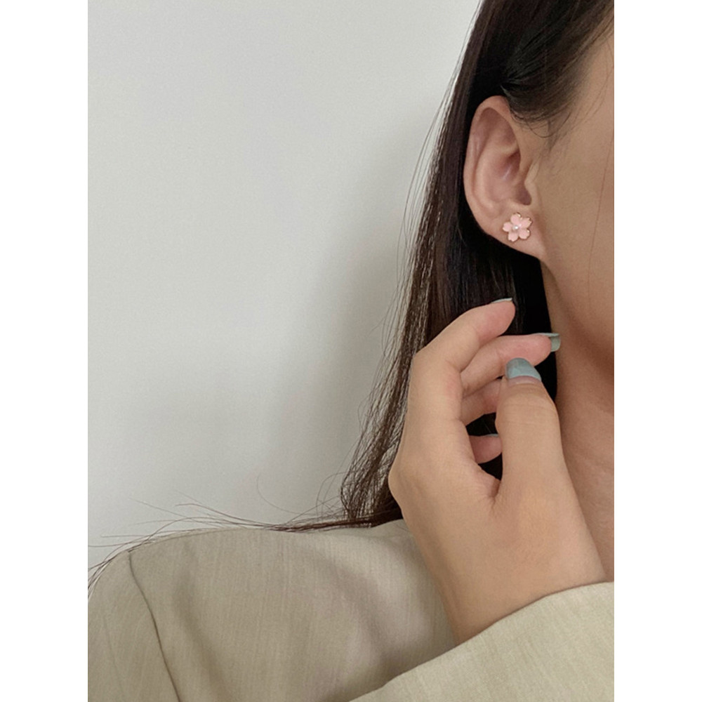 Cute Cat And Flower Series Earrings