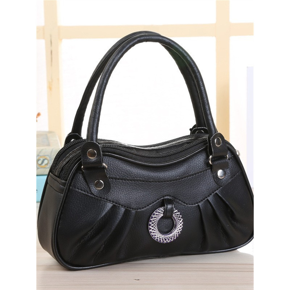 Cute Pinched Ring Pendant Portable Handbag