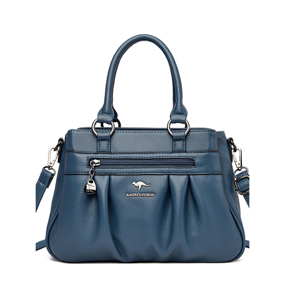 Cute Pinched Utility Handbag Crossbody Bag