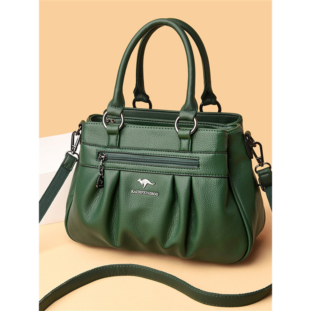 Cute Pinched Utility Handbag Crossbody Bag
