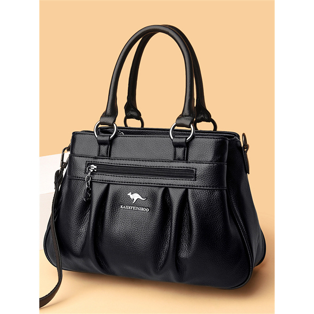 Cute Pinched Utility Handbag Crossbody Bag