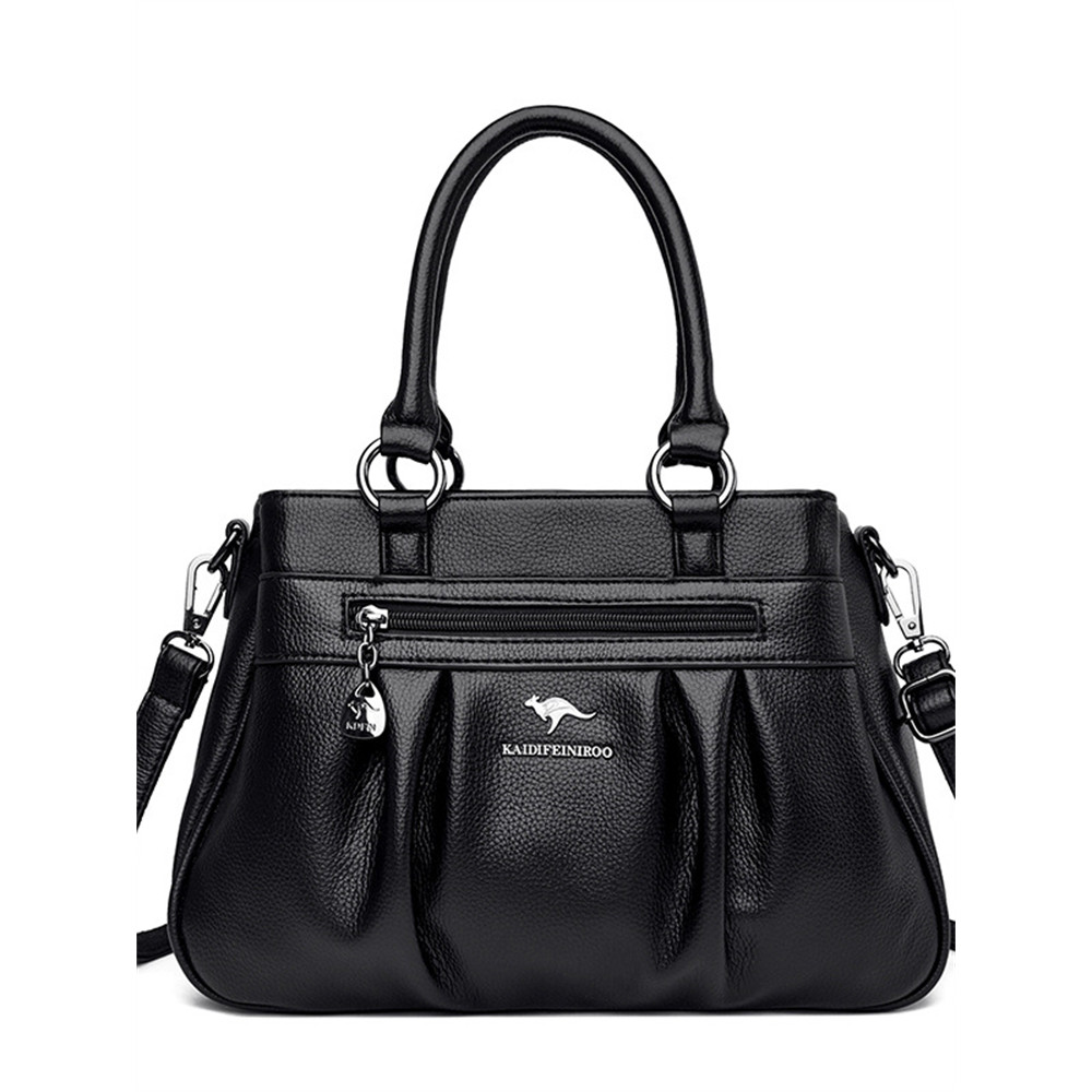 Cute Pinched Utility Handbag Crossbody Bag
