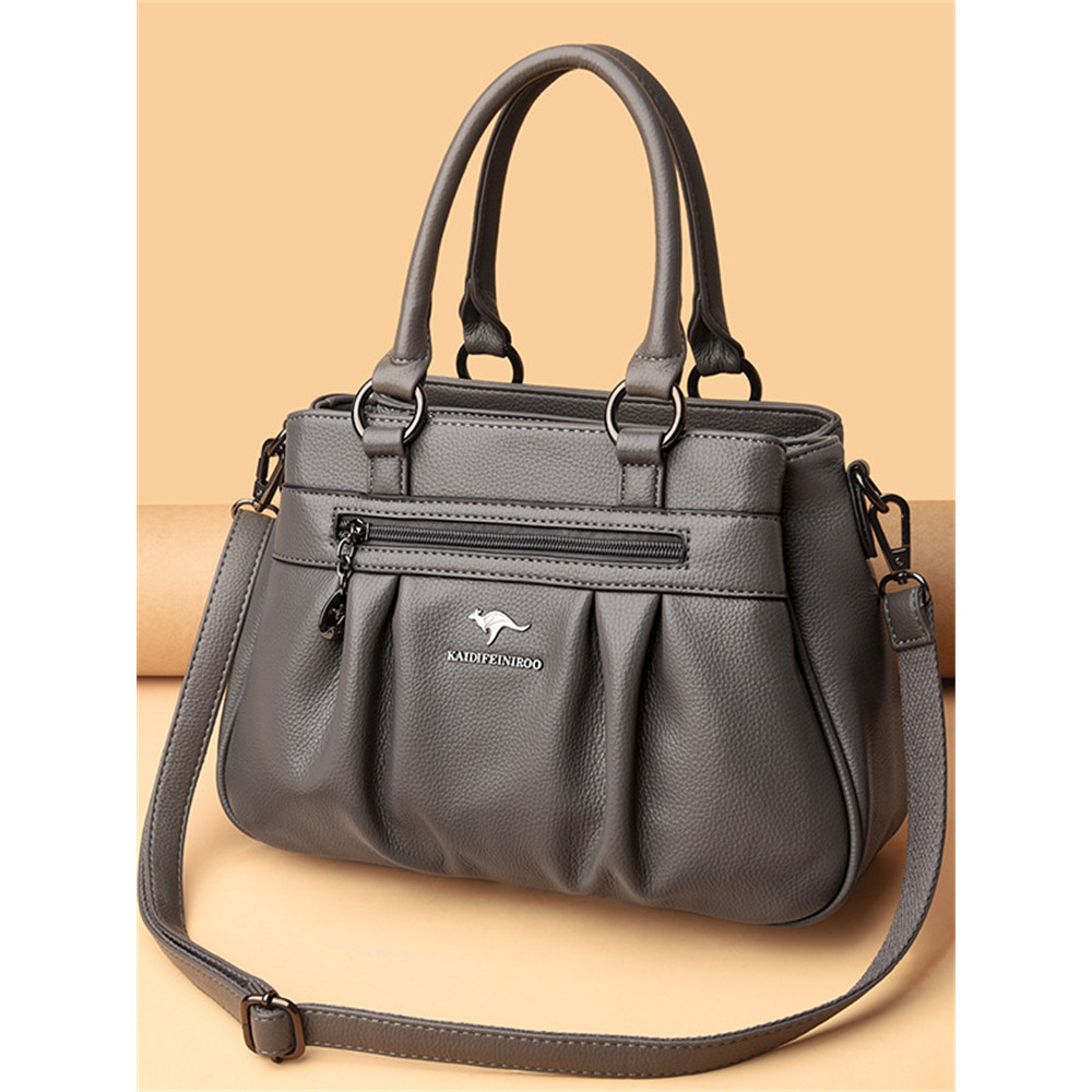 Cute Pinched Utility Handbag Crossbody Bag