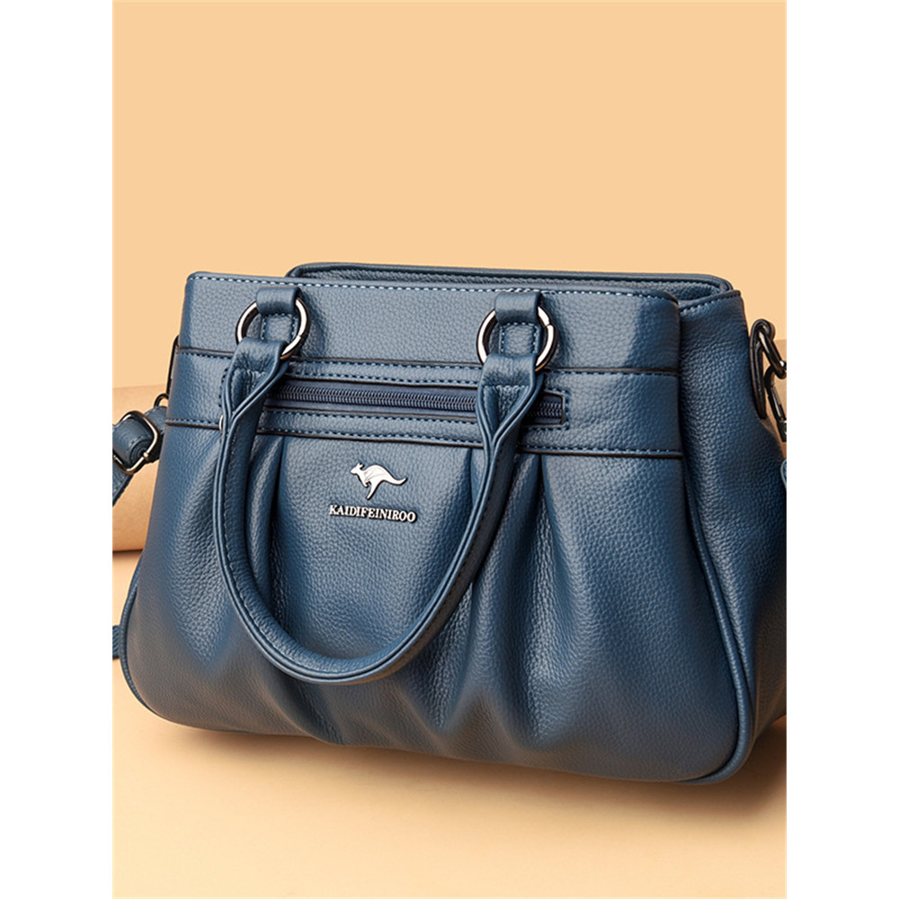 Cute Pinched Utility Handbag Crossbody Bag