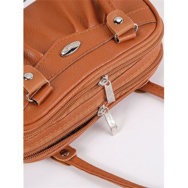 Cute Pleated Utility Portable Handbag