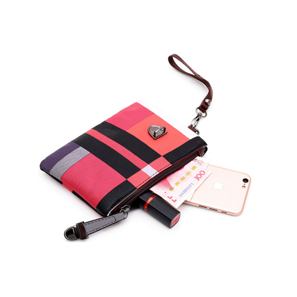 Designer Plaid Women's Purses And Handbags Set Of 4
