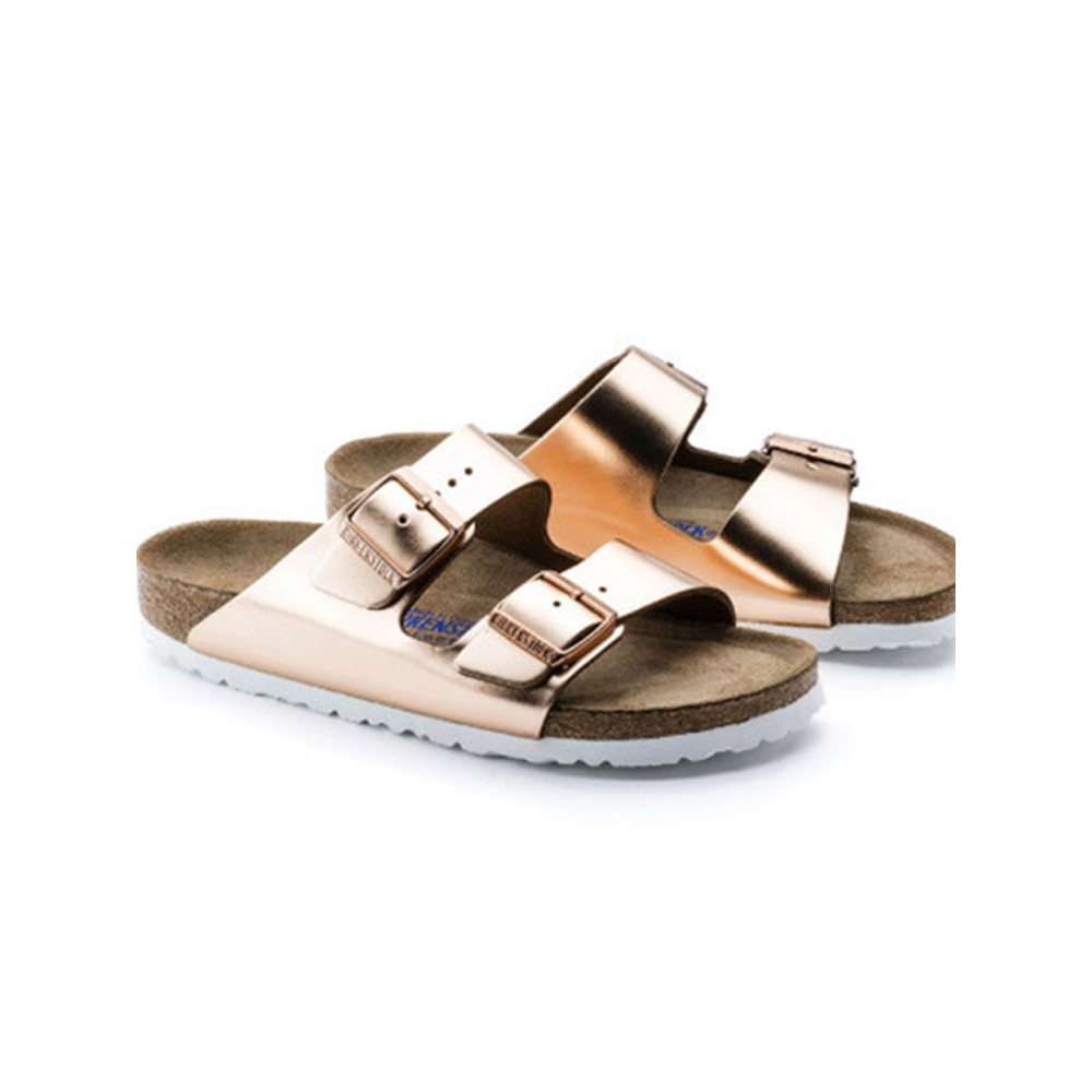 Double Breasted Flat Loose Casual Sandals