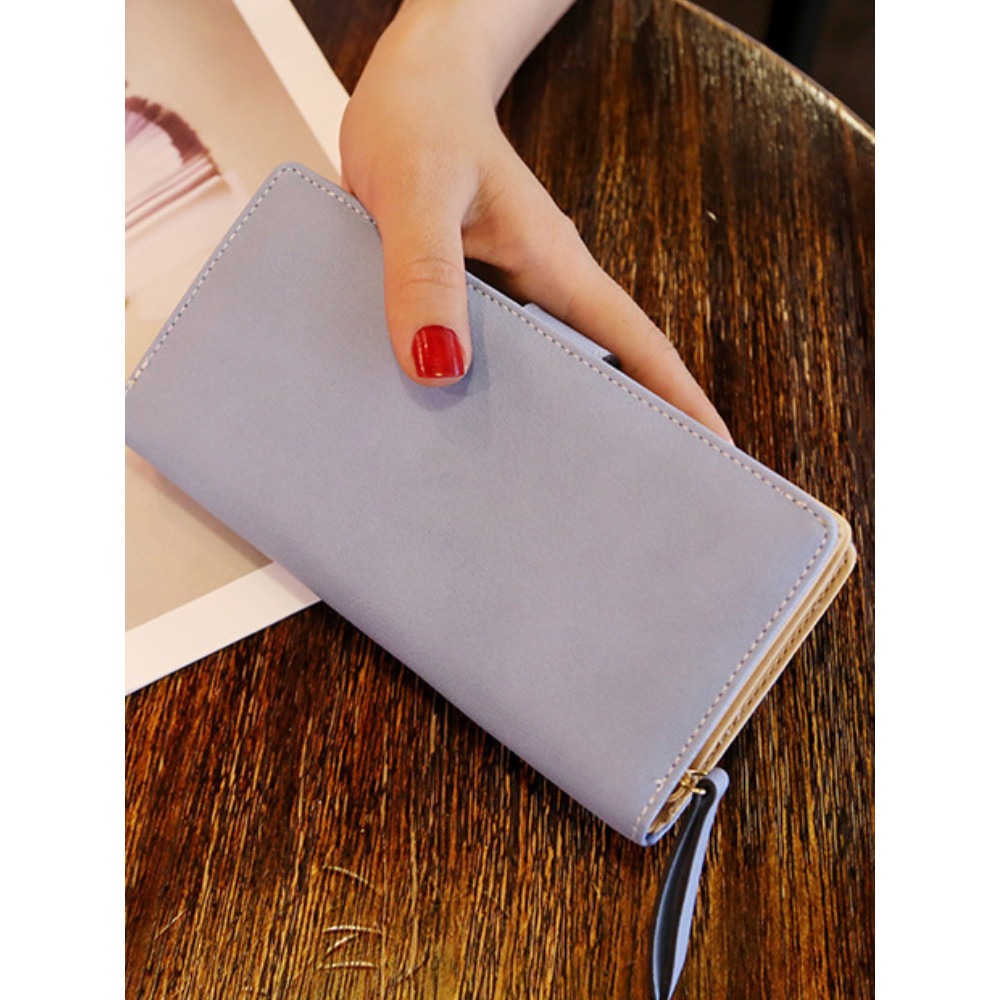 Elegant Leaves Carved Utility Purse