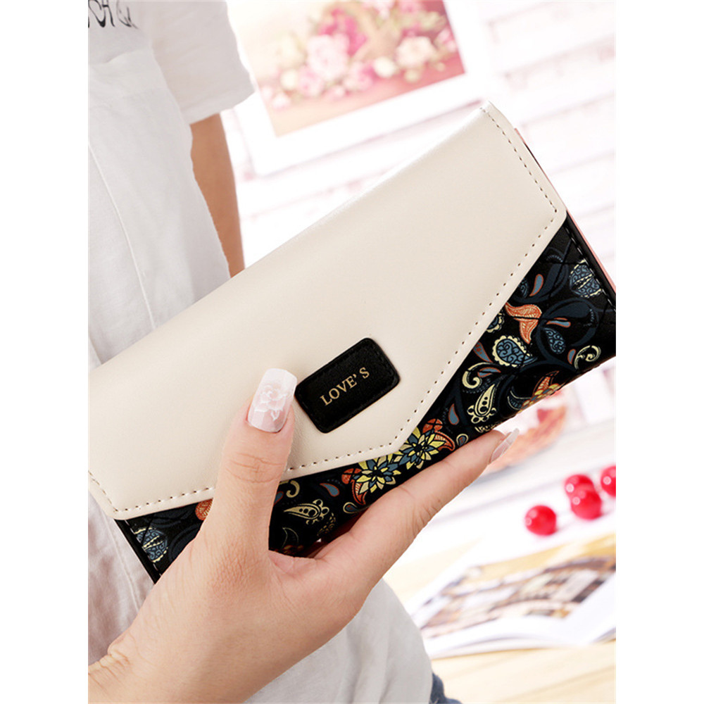 Elegant Paisley Floral Utility Envelope Purse