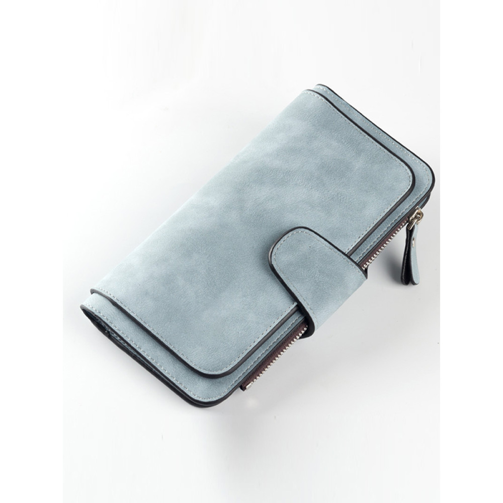 Fashion Leather Card Holder Classic Zipper Wallet