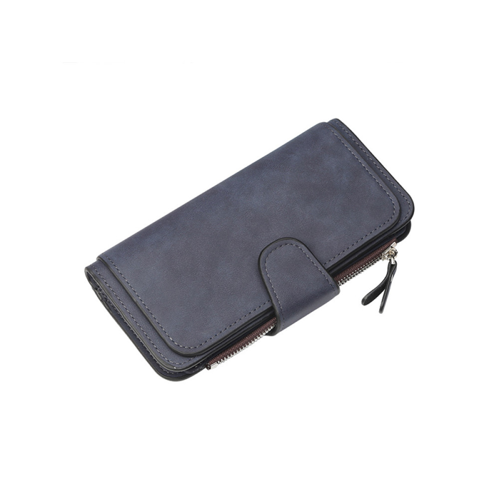 Fashion Leather Card Holder Classic Zipper Wallet