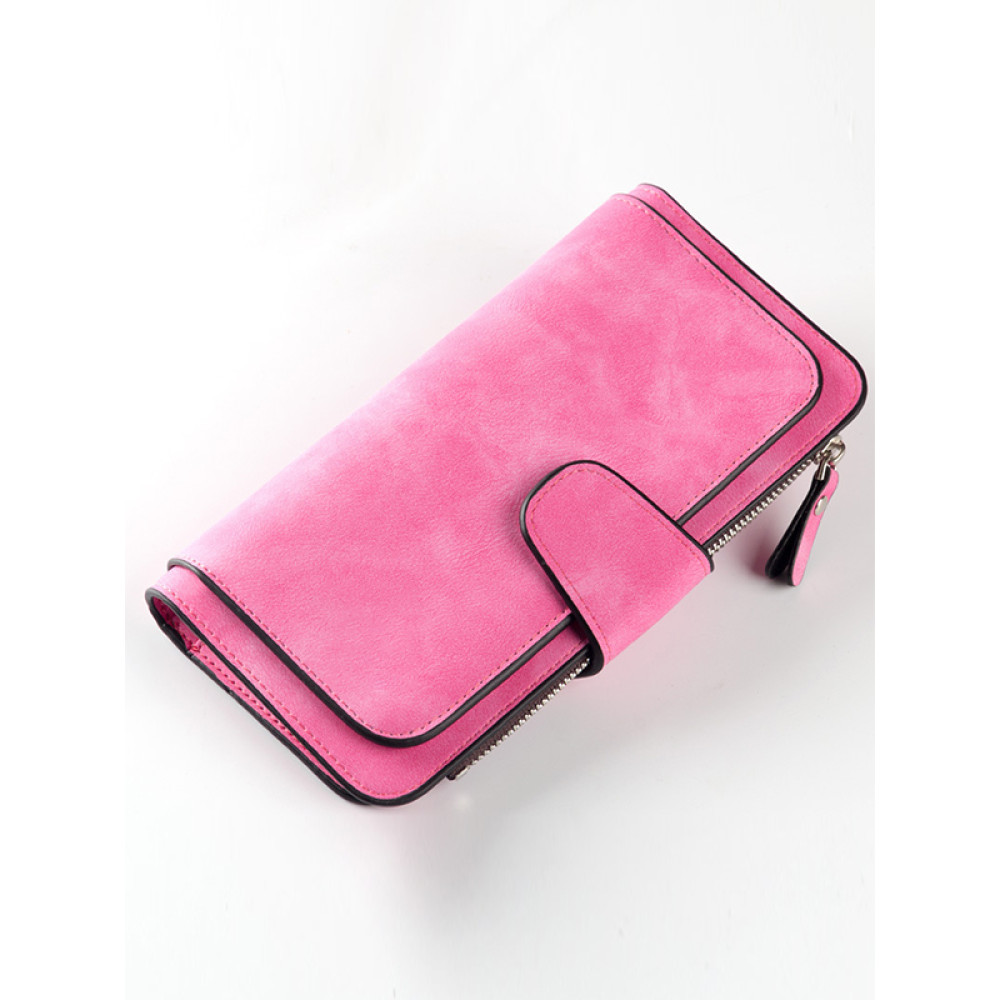 Fashion Leather Card Holder Classic Zipper Wallet