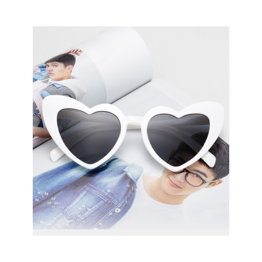 Fashion Love Heart Sunglasses