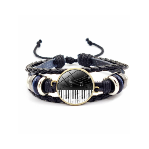 Fashion Musical Piano Keyboard Notes Bracelet