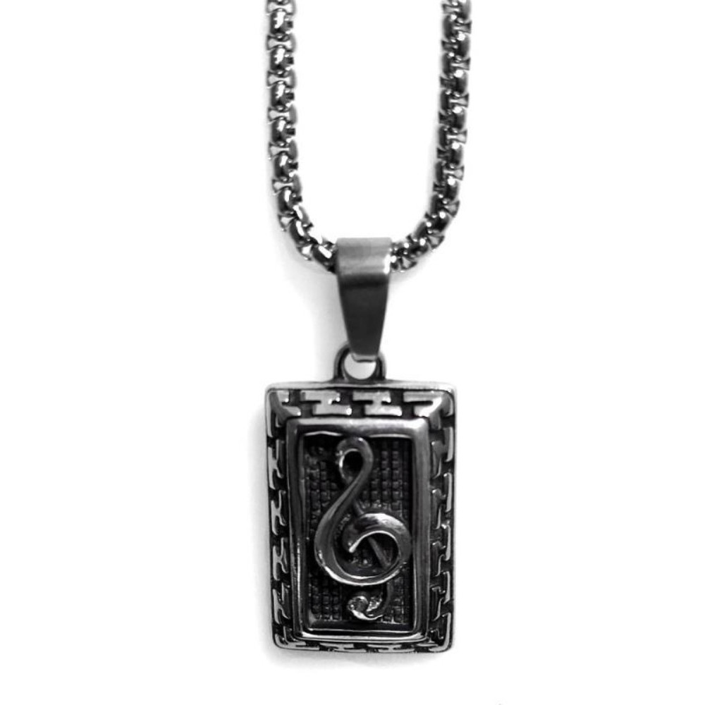 Fashion Vintage Musical Necklace