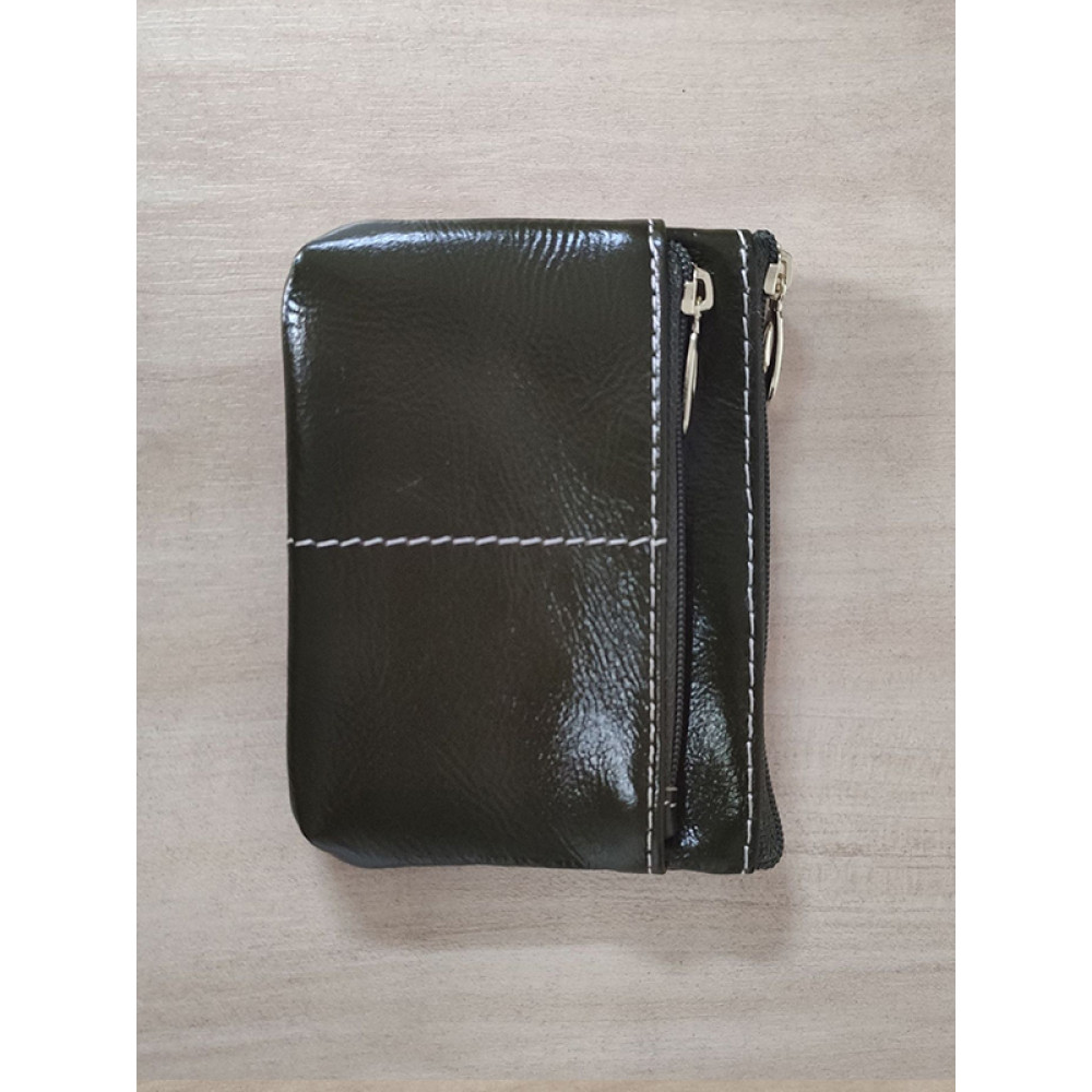 First Layer Cowhide Coin Wallet