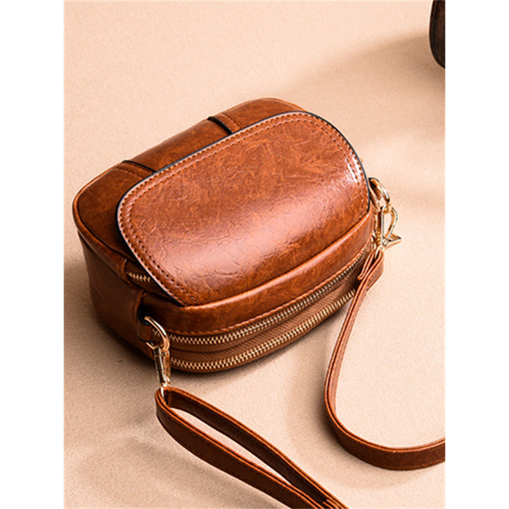 Flap Patchwork Utility Mini Crossbody Bag