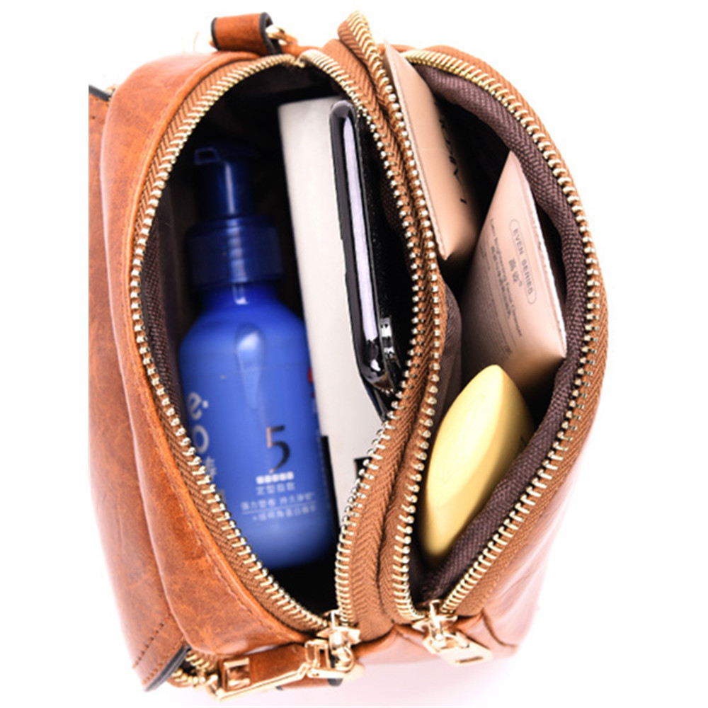 Flap Patchwork Utility Mini Crossbody Bag