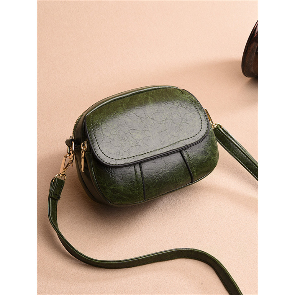 Flap Patchwork Utility Mini Crossbody Bag